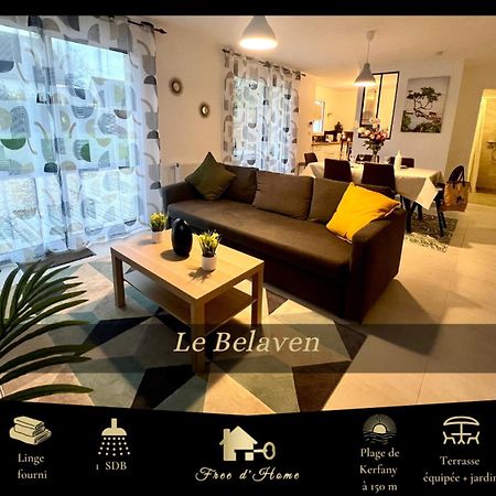 Le Belaven, Neuf, Cosy, Terrasse, Jardin, Kerfany Plage, 1 A 6 Pers Moëlan-sur-Mer エクステリア 写真