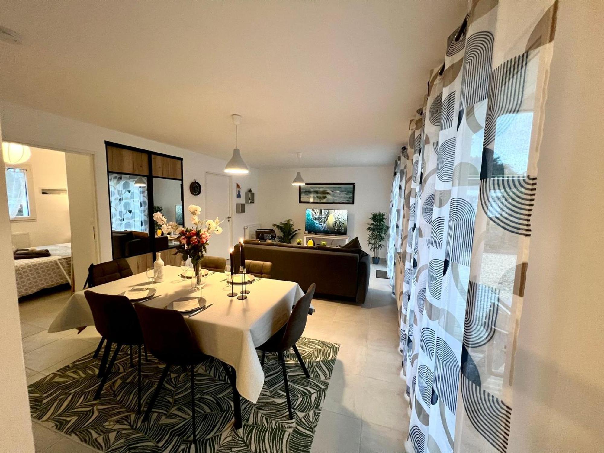 Le Belaven, Neuf, Cosy, Terrasse, Jardin, Kerfany Plage, 1 A 6 Pers Moëlan-sur-Mer エクステリア 写真