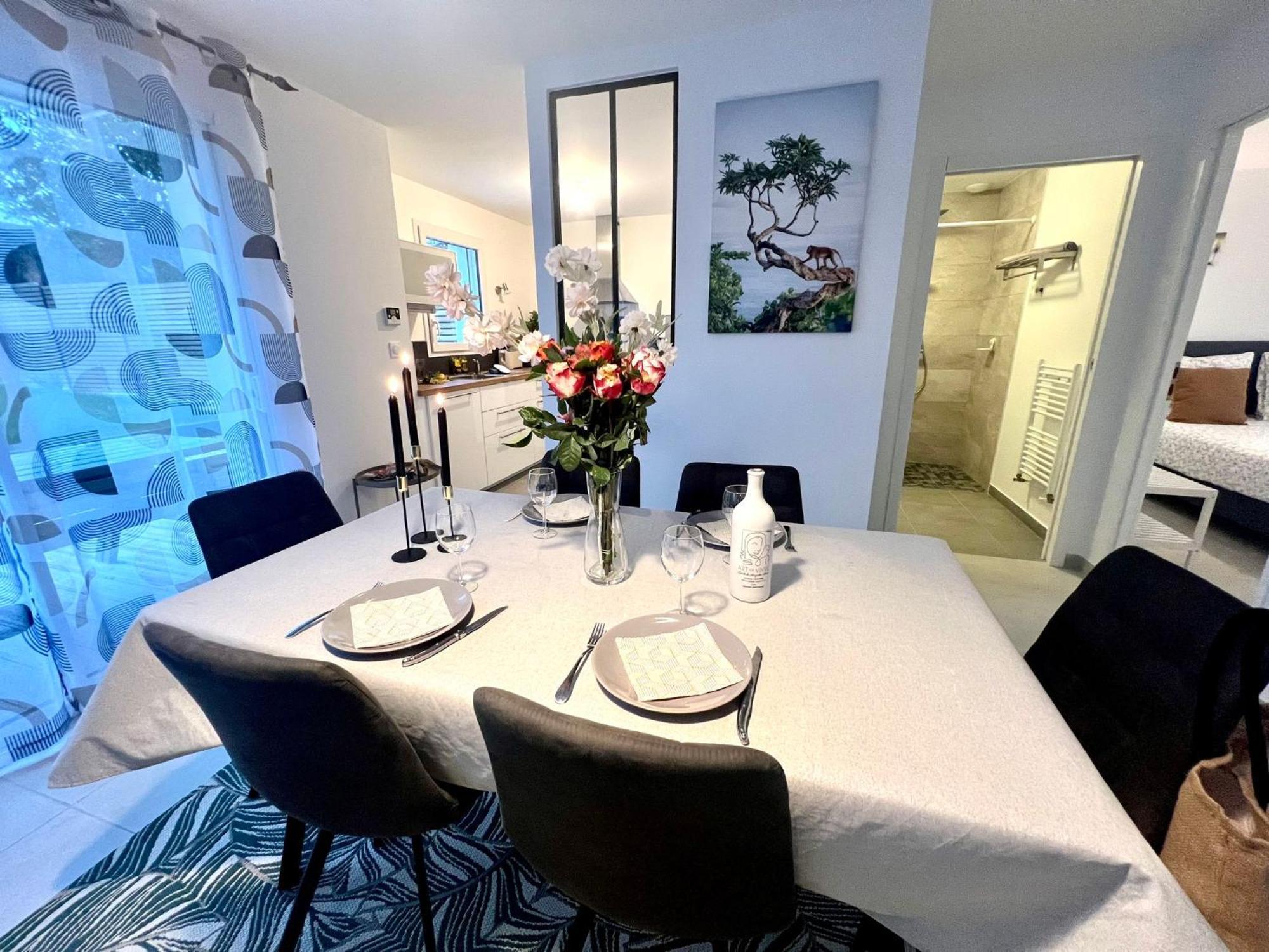 Le Belaven, Neuf, Cosy, Terrasse, Jardin, Kerfany Plage, 1 A 6 Pers Moëlan-sur-Mer エクステリア 写真